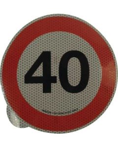 Kiirusepiirangu tähis Ø200mm 40km/h