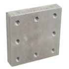 Keevitatav montaažiplaat 145x145mm 00645010