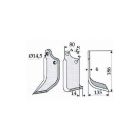 Tera RH 80x186mm #6mm 02108432