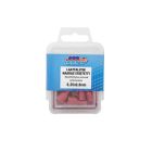 Kaetud juhtmeots lapik 6,3x0,8mm pesa P 50tk