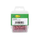 Juhtmejätk toru 1,7x4,0mm punane 50tk
