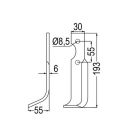 Tera LH 30x193mm #6mm 59276 B.C.S.