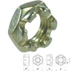 Kroonmutter M27x1,5 H-22mm 17H DIN937