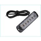 Vilkur-ohutuli LED 10-30V 115x30x10mm valge