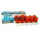 Pirn 12V 21W BA15s oranz
