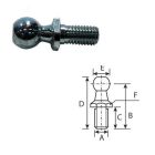 Kuul-polt M8 Ø10mm L-27mm