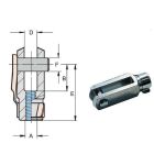 Kahvel M8 L-32mm DIN 71751