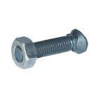 Sadulpolt+mutter M10x45 8,8