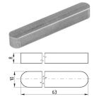 Kiil 10x8x63 DIN 6885 A