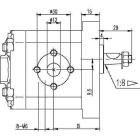 Hüdropump RH GR-1/R 230 bar 1,0cm³/p