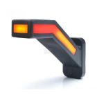 Ääretuli LH LED 12-24V 184,9mm Punane/Valge/Oranž