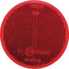 Reflektor Ø78/8mm punane