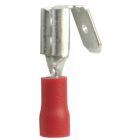 Juhtmeots pesa-pistik 6,3x0,8mm punane