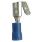 Juhtmeots pesa-pistik 6,3x0,8mm sinine