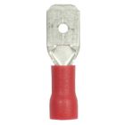 Juhtmeots lapik pistik 6,3x0,8mm punane