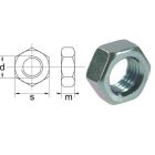 Mutter 3/4"-UNC 8.8 DIN934