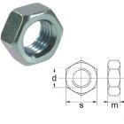 Mutter M20x1,5-16 8,8 DIN934