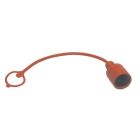 Kaitsekork TFH HNV-M 3/8" PVC punane