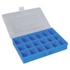 Plastkarp kaanega 170x250x46mm sinine